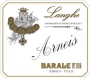 Barale Fratelli Langhe Arneis 2014 Front Label