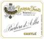 Barale Fratelli Barbera d'Alba Castle 2014 Front Label