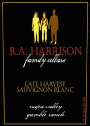 R.A. Harrison Late Harvest Sauvignon Blanc 2014 Front Label