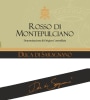 Barbanera Rosso di Montepulciano Duca di Saragnano 2013 Front Label