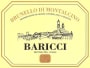 Baricci Montosoli Brunello di Montalcino 2006 Front Label