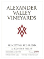 Alexander Valley Vineyards Wetzel Family Homestead Red 2009 Front Label