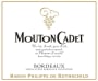 Baron Philippe de Rothschild - Vins de Bordeaux Bordeaux Mouton Cadet 2010 Front Label