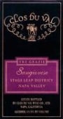 Clos du Val Tre Grazie Sangiovese 1998 Front Label