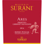 Masseria Surani Ares Rosso 2014 Front Label