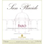 Cuppari San Placido Faro 2012 Front Label