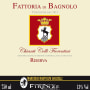 Bartolini Baldelli Fattoria di Bagnolo Chianti Colli Fiorentini Riserva 2011 Front Label