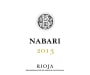 Basagoiti Nabari 2013 Front Label