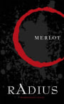 Radius Merlot 2014 Front Label