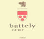 Battely Wines Durif 2005 Front Label