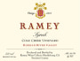 Ramey Cole Creek Vineyard Syrah 2012 Front Label