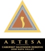 Artesa Reserve Cabernet Sauvignon 2008 Front Label