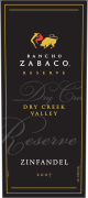 Rancho Zabaco Dry Creek Zinfandel 2007 Front Label