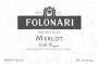 Folonari Merlot 1.5 L 1997 Front Label
