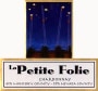 Folie a Deux Petite Folie Chardonnay 1998 Front Label
