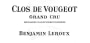 Benjamin Leroux Cote de Nuits Clos de Vougeot Grand Cru 2013 Front Label
