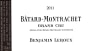Benjamin Leroux Batard-Montrachet Grand Cru 2011 Front Label