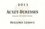 Benjamin Leroux Auxey-Duresses 2011 Front Label