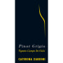 Caterina Zardini Pinot Grigio 2015 Front Label