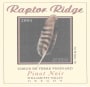 Raptor Ridge Coeur de Terre Vineyard Pinot Noir 2004 Front Label