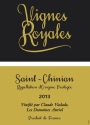 Berlou, Vins & Terroir Saint-Chinian Vignes Royales 2013 Front Label