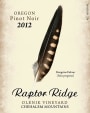 Raptor Ridge Olenik Vineyard Pinot Noir 2012 Front Label