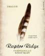 Raptor Ridge Tempranillo 2013 Front Label