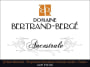 Bertand-Berge Fitou Ancestrale 2012 Front Label