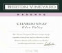 Berton Vineyards Reserve Chardonnay 2015 Front Label