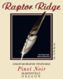 Raptor Ridge Gran Moraine Vineyard Pinot Noir 2014 Front Label