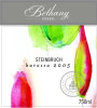 Bethany Wines Steinbruch Riesling 2005 Front Label
