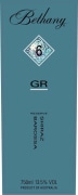 Bethany Wines GR Reserve Shiraz 2004 Front Label