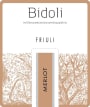 Bidolivini.com Friuli Grave Merlot 2015 Front Label