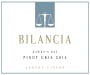 Bilancia Limited Pinot Gris 2014 Front Label