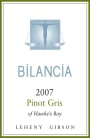 Bilancia Limited Pinot Gris 2007 Front Label