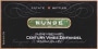 Kunde Century Vines Zinfandel 1997 Front Label