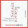 Savage Grace Wines Red Willow Vineyard Rose 2016 Front Label