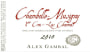 Alex Gambal Chambolle Musigny Les Charmes 2010 Front Label