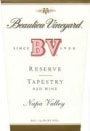Beaulieu Vineyard Reserve Tapestry 1996 Front Label