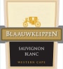 Blaauwklippen Vineyards Sauvignon Blanc 2014 Front Label