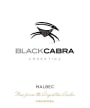 Black Cabra Malbec 2014 Front Label