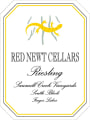 Red Newt Cellars Sawmill Creek Vineyards South Block Riesling 2013 Front Label