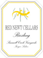 Red Newt Cellars Sawmill Creek Vineyards Riesling 2010 Front Label