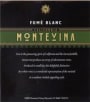 Montevina Fume Blanc 1999 Front Label