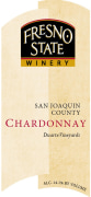 Fresno State Winery San Joaquin County Chardonnay 2016 Front Label