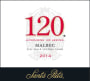 Santa Rita 120 Malbec 2014 Front Label