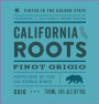 California Roots New Pinot Grigio 2016 Front Label