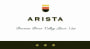 Arista Winery Russian River Valley Pinot Noir 2006 Front Label