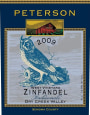 Peterson Tradizionale Zinfandel 2009 Front Label