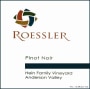 Walt Roessler Hein Family Vineyard Pinot Noir 2013 Front Label